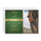 Vintage Green Class Of  Boy Graduation Invitations