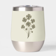 Vintage Green Clover