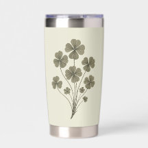 Vintage Green Clover