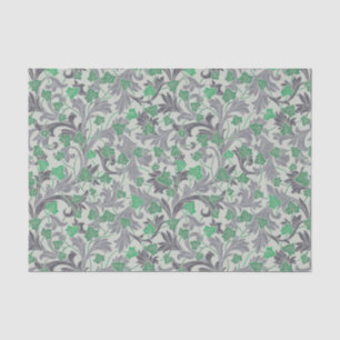 Vintage Green Ivy Vines Growing on Trellis Tissue Paper