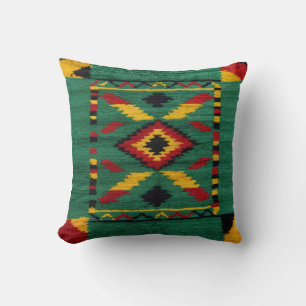 Vintage Green Kilim Pillows: Where History Meets Cushion