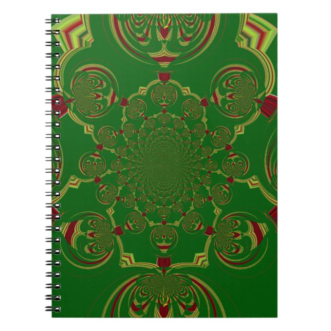 Vintage Green Notebook (Front)