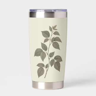 Vintage Green Raspberry Branch Insulated Tumbler