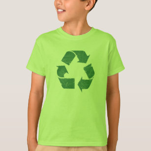 Vintage Green Recycle Sign T-Shirt