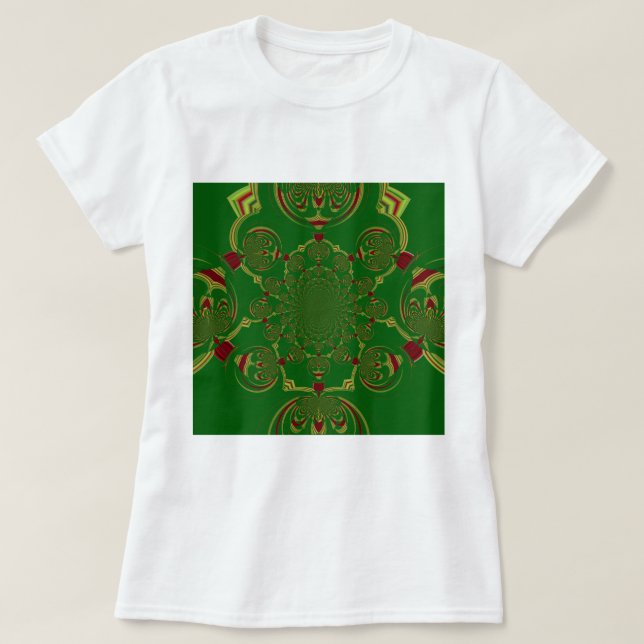 Vintage Green T-Shirt (Design Front)