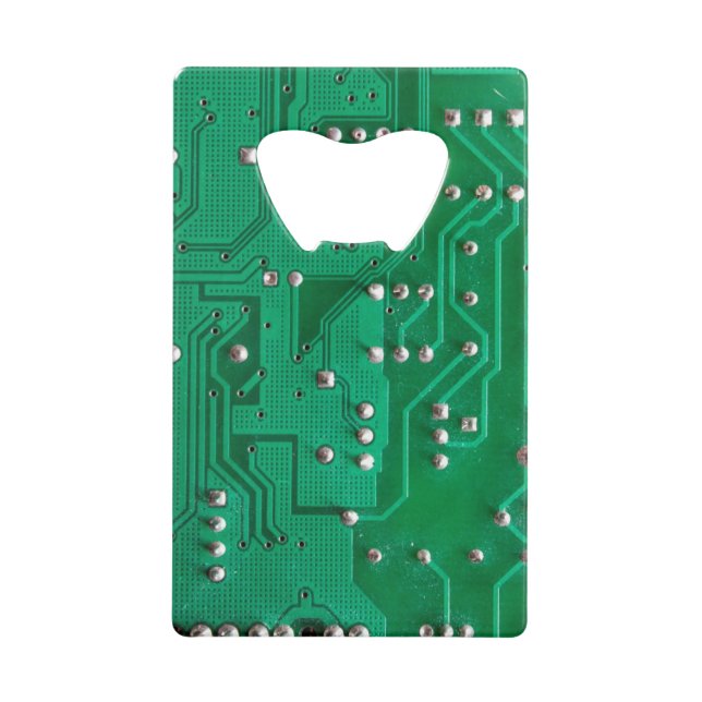 Vintage Green Transistor Circuit Board (Front)