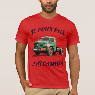 Vintage Green Truck – Retro Truck Illustration T-Shirt
