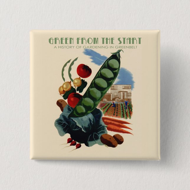 Vintage Greenbelt button (Front)