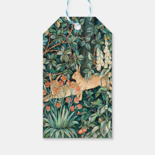 Vintage "Greenery" - Tree Flower & Rabbit Gift Tags