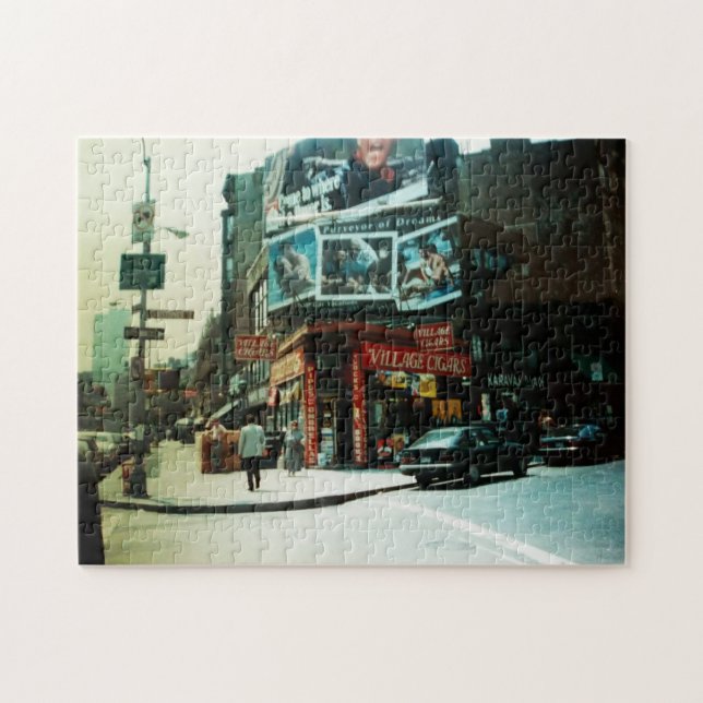 Vintage Greenwich Village Jigsaw Puzzle (Horizontal)