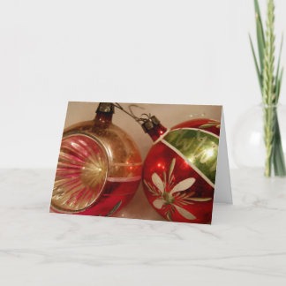 Vintage Greeting Holiday Card