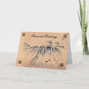 Vintage Greetings by Alexandra Cook aka Linandara Holiday Card
