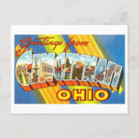 Vintage Greetings from Cincinnati, Ohio