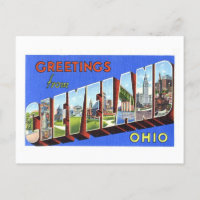 Vintage Greetings from Cleveland, Ohio
