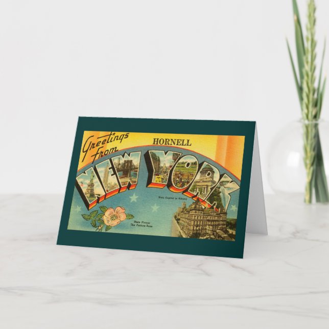 Vintage Greetings from New York Card (Front)