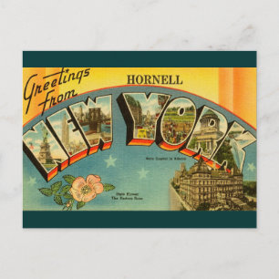 Vintage Greetings from New York Postcard