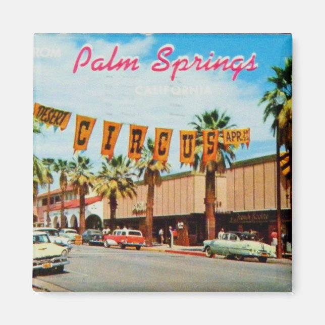 Vintage: Greetings from Palm Springs Magnet (Front)