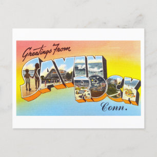 Vintage Greetings from Savin Rock, Connecticut, Postcard