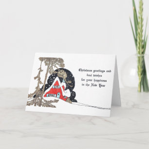 VINTAGE GREETINGS Greeting Card