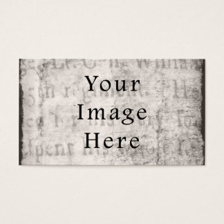 Vintage Grey Black Script Text Parchment Paper