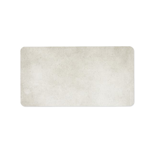 Vintage Grey Grunge Antique Parchment Background Label (Front)