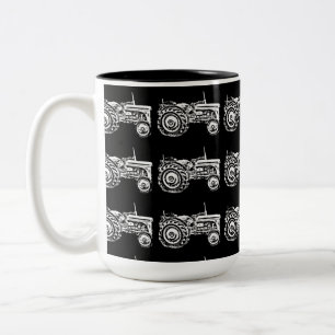 Vintage Grey massey fergison tractor Coffee Mug