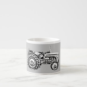 Vintage Grey massey fergison tractor Giant Coffee  Espresso Cup