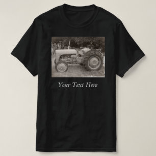 Vintage Grey massey fergison tractor photo T-Shirt