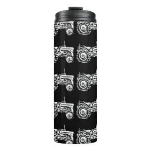 Vintage Grey massey fergison tractor Thermal Tumbler