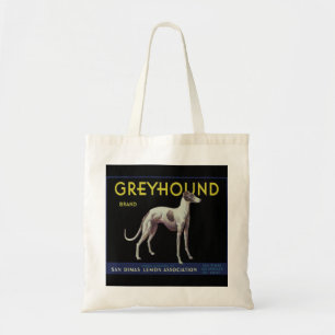 Vintage Greyhound Lemon Label Circa 1920 Tote Bag