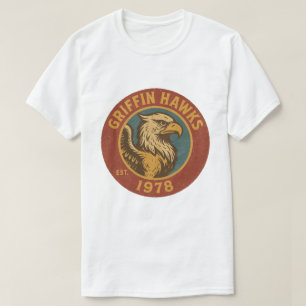 Vintage Griffin Hawks 1978 Logo T-Shirt