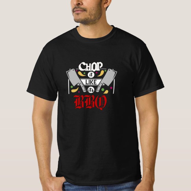 Vintage Grilling BBQ T-Shirt (Front)