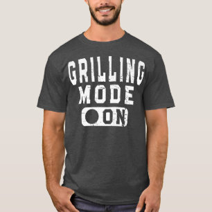 Vintage Grilling Mode OnBarbecuing Smoking Grill C T-Shirt