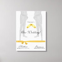Vintage Grooms Welcome to Our Wedding Gay