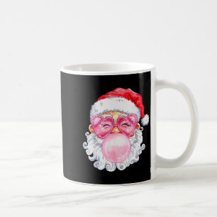 Vintage Groovy Santa Claus Christmas Vibes Womens  Coffee Mug