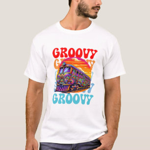 vintage groovy train T-Shirt