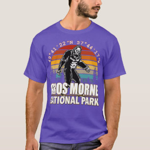Vintage Gros Morne National Park Bigfoot with GPS  T-Shirt