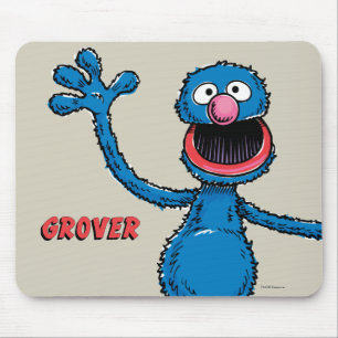 Vintage Grover Mouse Mat