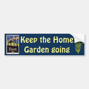 Vintage Grow Food bumper sticker