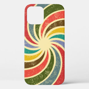 Vintage Grunge Abstract Cleanable Background. iPhone 12 Case