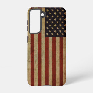Vintage Grunge American Flag Samsung Galaxy Case