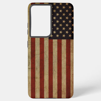 Vintage Grunge American Flag Samsung Galaxy Case