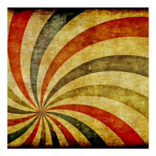 Vintage Grunge Background as Carnival Circus Poster
