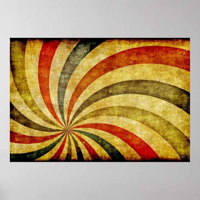 Vintage Grunge Background as Carnival Circus Poster (Front)