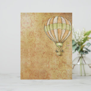 Vintage grunge balloon