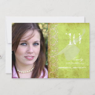 Vintage/Grunge/Damask/Graduations Invitation