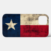 Vintage Grunge Flag of Texas Case-Mate iPhone Case (Back (Horizontal))