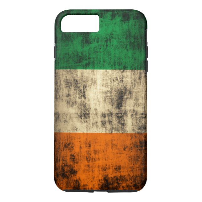 Vintage Grunge Irish Flag Case-Mate iPhone Case (Back)