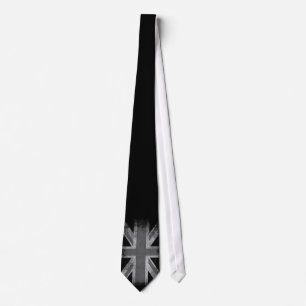 Vintage Grunge UK Flag Tie