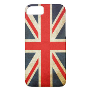 Vintage Grunge Union Jack UK FLAG Case-Mate iPhone Case